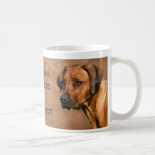 Rhodesian Ridgeback Tasse (Rechts)