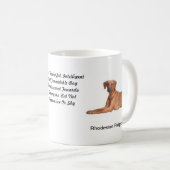 Rhodesian Ridgeback Tasse - mit Bildern und einem (VorderseiteRechts)