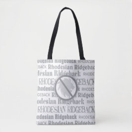 Rhodesian Ridgeback Tote Tasche