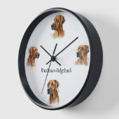 Rhodesian Ridgeback Uhr (Winkel)