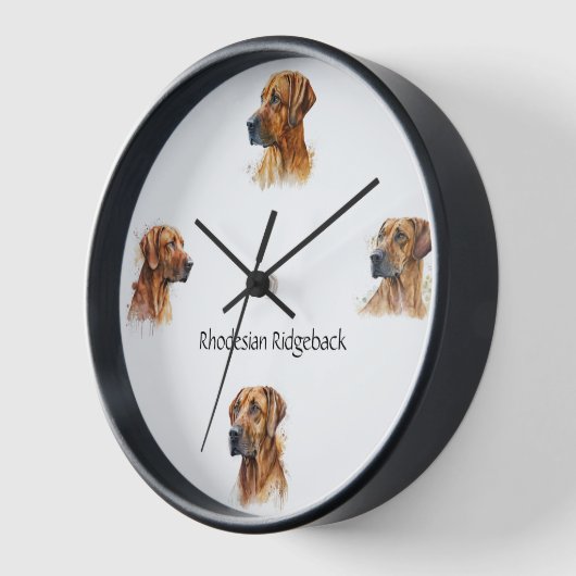 Rhodesian Ridgeback Uhr (Winkel)