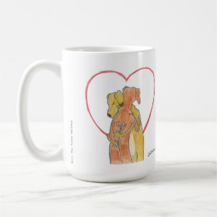 Rhodesian Ridgeback Umarmungs-Tasse Kaffeetasse