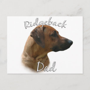 Rhodesian Ridgeback Vater 2 Postkarte