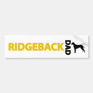 Rhodesian Ridgeback Vater Autoaufkleber