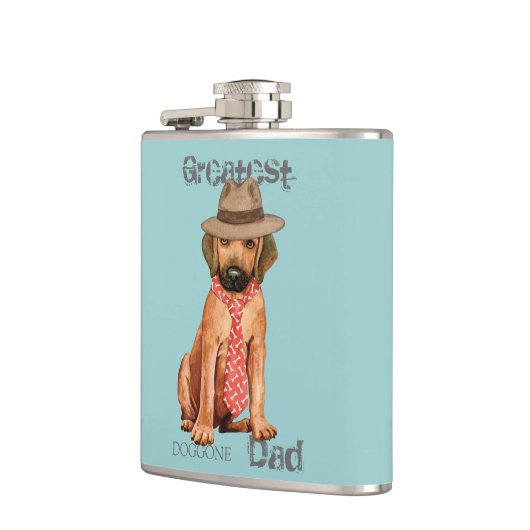 Rhodesian Ridgeback Vater Flachmann (Links)