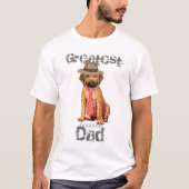 Rhodesian Ridgeback Vater T-Shirt (Vorderseite)