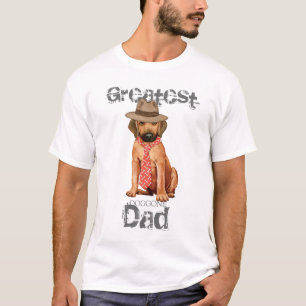 Rhodesian Ridgeback Vater T-Shirt