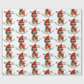 Rhodesian Ridgeback Weihnachten Geschenkpapier (Flach)