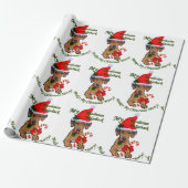 Rhodesian Ridgeback Weihnachten Geschenkpapier (Ungerollt)