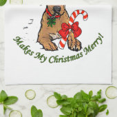 Rhodesian Ridgeback Weihnachten Handtuch (Gefaltet)