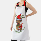 Rhodesian Ridgeback Weihnachten Schürze (InSitu)