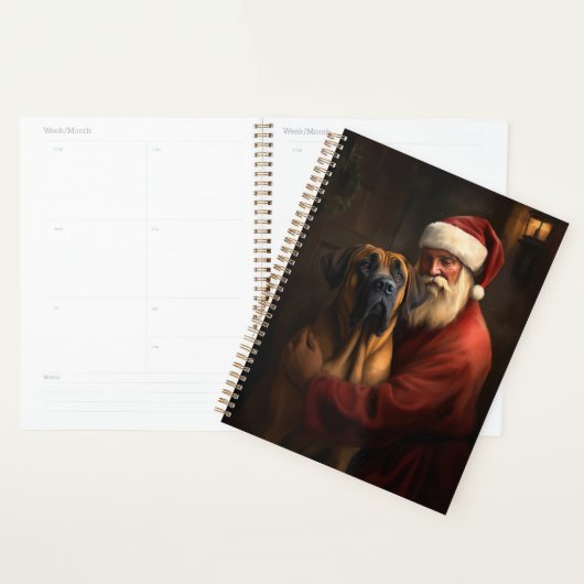Rhodesian Ridgeback Weihnachtsfeiertag Planer (Anzeige)