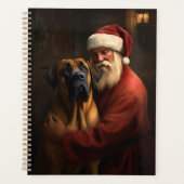 Rhodesian Ridgeback Weihnachtsfeiertag Planer (Vorderseite)