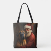 Rhodesian Ridgeback Weihnachtsfeiertag Tasche (Rückseite)
