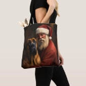 Rhodesian Ridgeback Weihnachtsfeiertag Tasche (Von Nahem)