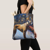 Rhodesian Ridgeback Weihnachtsfestzeit Tasche (Von Nahem)