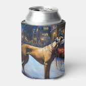 Rhodesian Ridgeback Weihnachtssaison Dosenkühler (Kanne Vorderseite)