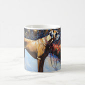 Rhodesian Ridgeback Weihnachtssaison Kaffeetasse (Mittel)