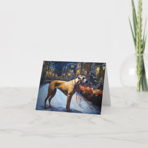 Rhodesian Ridgeback Weihnachtssaison Karte