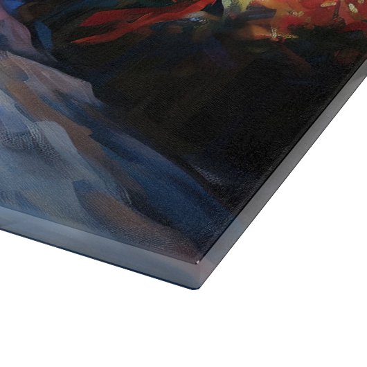 Rhodesian Ridgeback Weihnachtssaison Schneidebrett (Ecke)