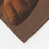 Rhodesian Ridgeback Welppy Autumn Delight Pumpkin Fleecedecke (Ecke)