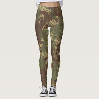 Rhodesische CAMOUFLAGE Leggings Frauen