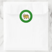 Rhodesische Luftwaffe Runder Aufkleber (Tasche)