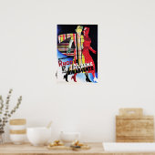 Rhodia Albene Rinascente Women Fashion Wear Italie Poster (Küche)