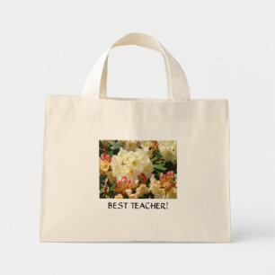 RHODIES TOTE BAG Bester Lehrer Weihnachtsgeschenk Mini Stoffbeutel