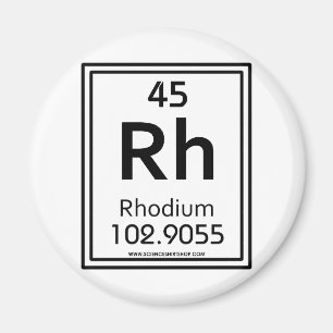 Rhodium 45 magnet