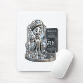 Rhodium-Charakter von ATOMIVRA™ Mousepad (Mit Mouse)