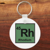 Rhodium Schlüsselanhänger (Vorderseite)