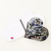 Rhodochrosite Pyrite Fluorit Quartz Tourmaline Notizblock (Innenseite)