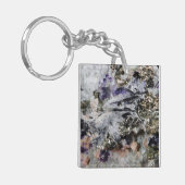 Rhodochrosite Pyrite Fluorit Tourmaline Schlüsselanhänger (Vorderseite links)