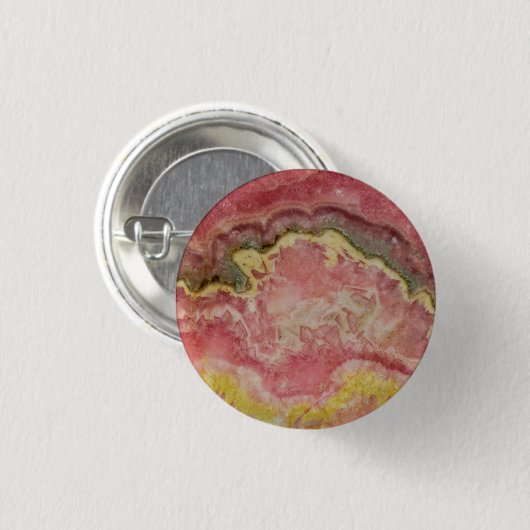 Rhodochrot Button (Vorne & Hinten)