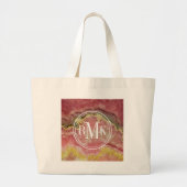 Rhodochrot Jumbo Stoffbeutel (Vorne)