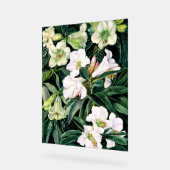 Rhododendren Acrylschild (Winkel)