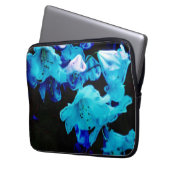 Rhododendren in Blau, Blumen, Blauen Blumen Laptopschutzhülle (Vorderseite Links)
