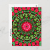 Rhododendren Postkarte (Vorne/Hinten)