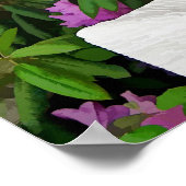 Rhododendron Beauty Poster (Ecke)