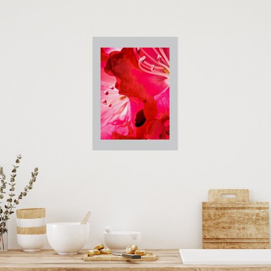 Rhododendron BLOOM Poster (Küche)