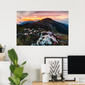 Rhododendron Blooming | Taroko National Park Poster (Heimbüro)