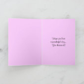 Rhododendron Blossom Geburtstag Karte (Innenseite)