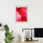 Rhododendron BLÜHT Poster (Heimbüro)