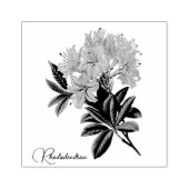 Rhododendron Blume Gummi Briefmarke Gummistempel (Prägung)