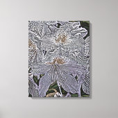 RHODODENDRON-BLUME LEINWANDDRUCK (Vorderseite)