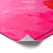 Rhododendron-Blüte Poster (Ecke)