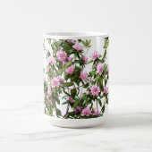 Rhododendron Botanische Blume Kaffeetasse (Mittel)