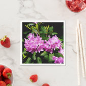 Rhododendron Closeup Serviette (Beispiel)