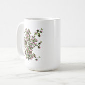 Rhododendron Flowers Kaffeetasse (Vorderseite Links)